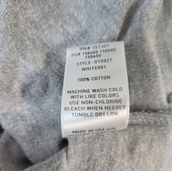 Good American Grey Crop Tee - Picture 5 of 6